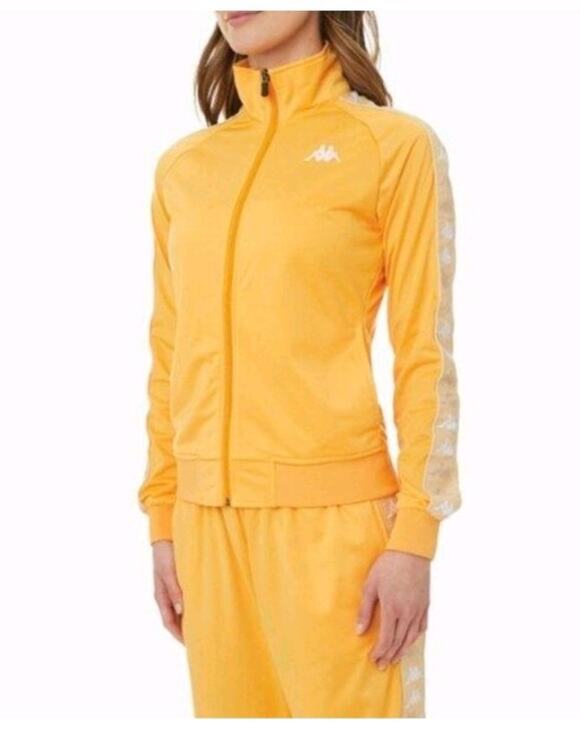 Kappa Jackets & Blazers - Kappa BANDA WANNISTON SLIM Logo Tape Jacket Track sweat shirt Top Women S NWTT